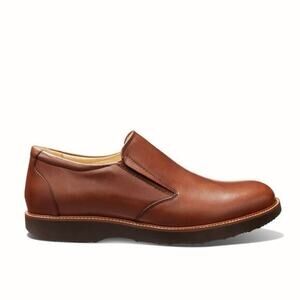 NWT Samuel‎ Hubbard Men's Frequent Traveler Loafer Whiskey Tan Leather US 9.5 W